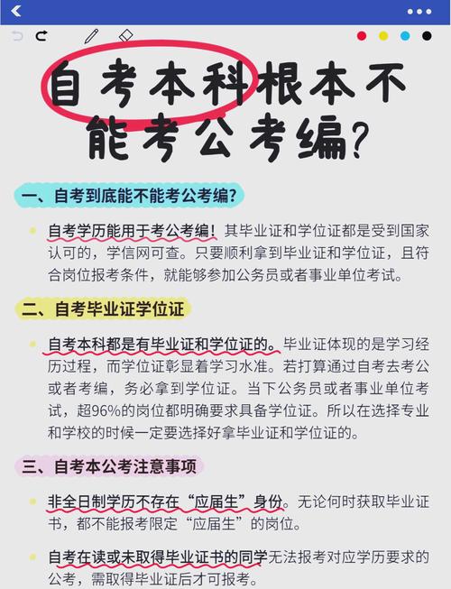 自考本科能不能考公务员? 自考本科能不能考公务员?